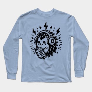 Hedgehog Music Long Sleeve T-Shirt